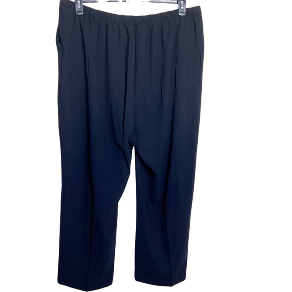 NWT Calvin Klein Women’s Pull-On Black Dress Pant Size 2X - Picture 2 of 11